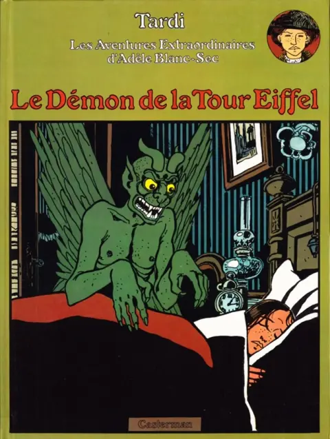 Couverture de l'album Les Aventures Extraordinaires d'Adèle Blanc-Sec Tome 2 Le Démon de la Tour Eiffel