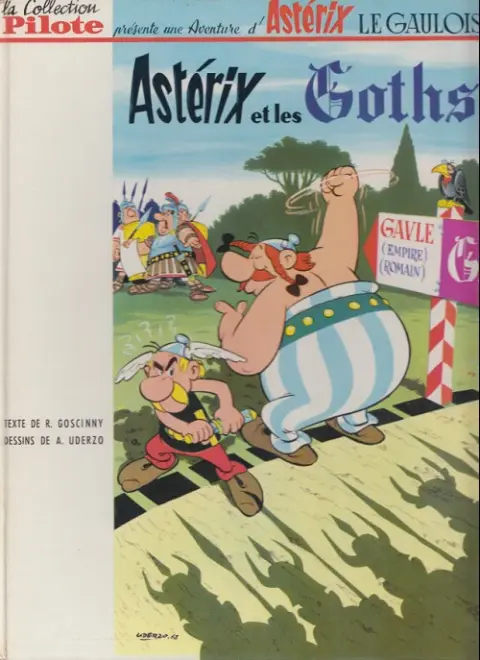 Couverture de l'album Astérix Tome 3 Astérix et les Goths