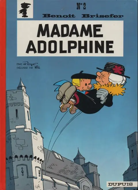 Couverture de l'album Benoît Brisefer Tome 2 Madame adolphine