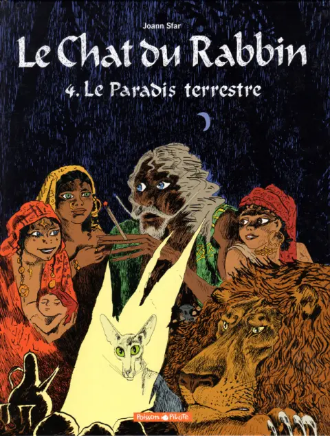 Couverture de l'album Le Chat du Rabbin Tome 4 Le Paradis Terrestre