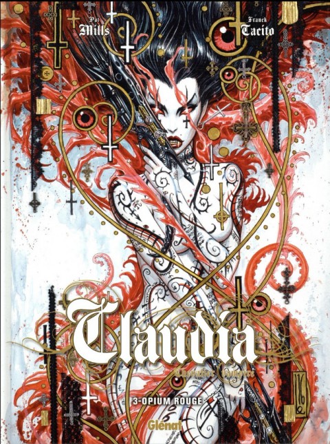 Couverture de l'album Claudia chevalier vampire Tome 3 Opium rouge