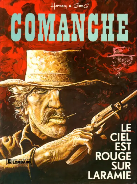 Couverture de l'album Comanche Tome 4 Le ciel est rouge sur Laramie