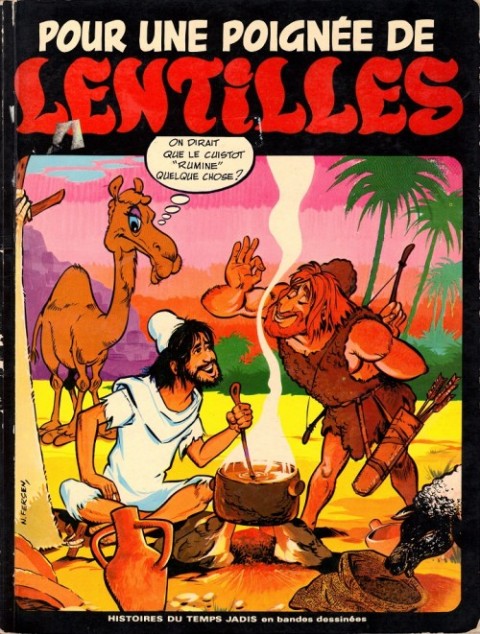 Couverture de l'album Histoires du temps jadis en bandes dessinées Tome 1 Pour une poignée de lentilles