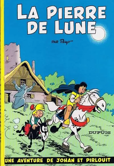 Couverture de l'album Johan et Pirlouit Tome 4 La pierre de lune