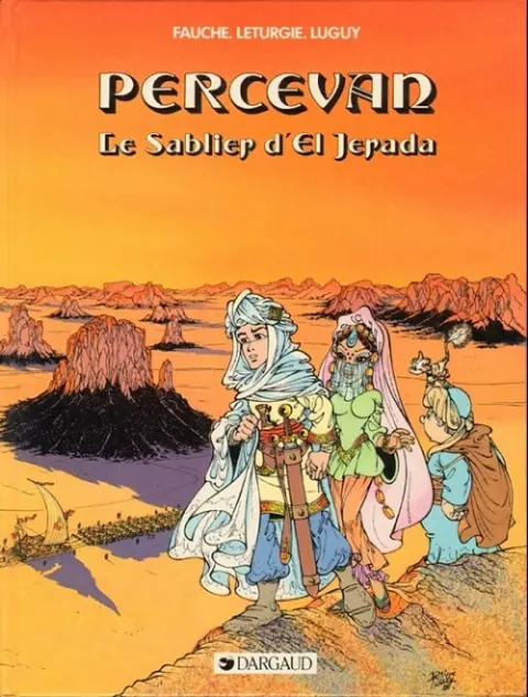 Couverture de l'album Percevan Tome 5 Le sablier d'El Jerada