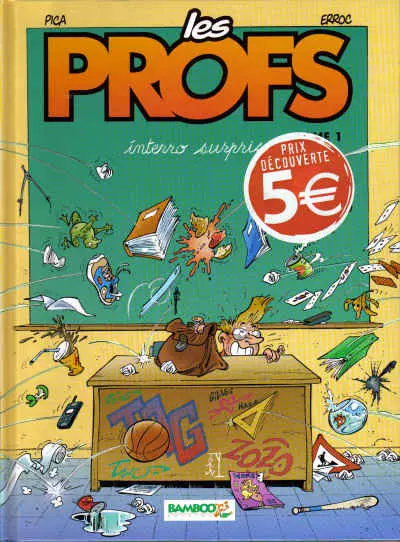Couverture de l'album Les Profs Tome 1 Interro surprise
