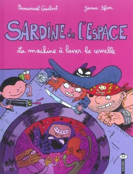 Couverture de l'album Sardine de l'espace Tome 3 La machine à laver la cervelle