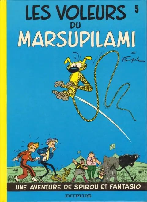 Couverture de l'album Spirou et Fantasio Tome 5 Les voleurs du Marsupilami