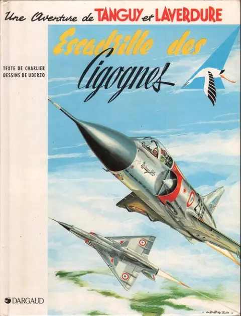 Couverture de l'album Tanguy et Laverdure Tome 4 Escadrille des cigognes