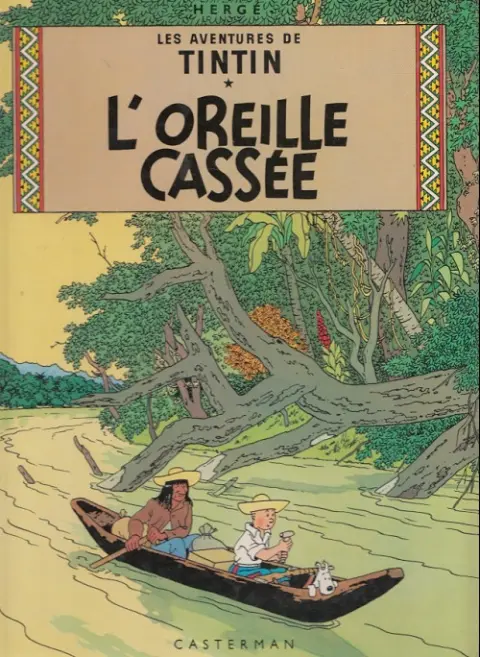 Couverture de l'album Tintin Tome 6 L'oreille cassée