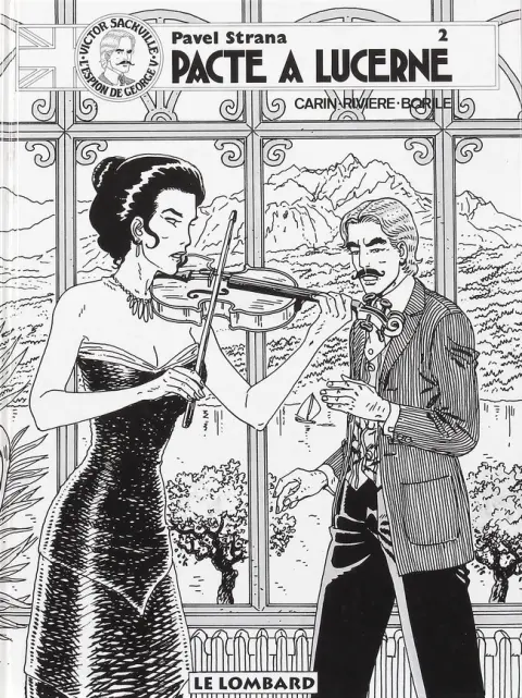 Couverture de l'album Victor Sackville Tome 8 Pavel Strana 2 - Pacte à Lucerne