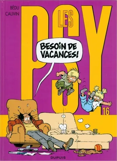 Les Psy Tome 16 Besoin de vacances !