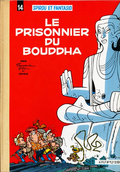 Couverture de l'album Spirou et Fantasio Tome 14 Le prisonnier du Bouddha