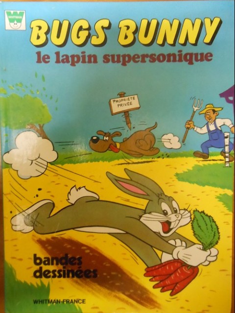 Couverture de l'album Bugs Bunny Whitman-France Bugs Bunny le lapin supersonique