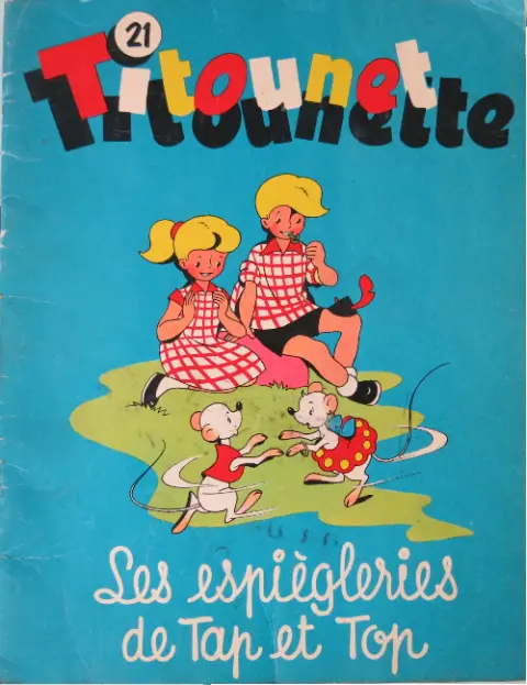 Titounet et Titounette Tome 21 les expiègleries de Tap et Top