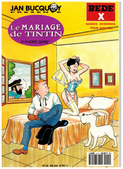 Tintin - Pastiches pour Adultes Le mariage de Tintin