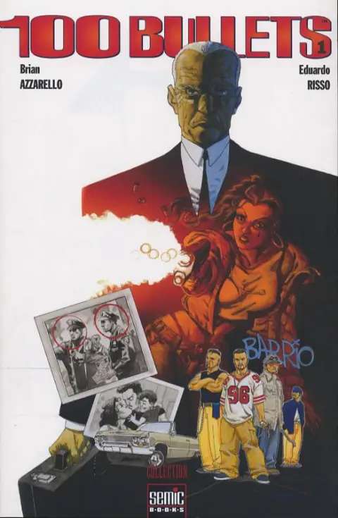 Couverture de l'album 100 Bullets Tome 1 Première salve