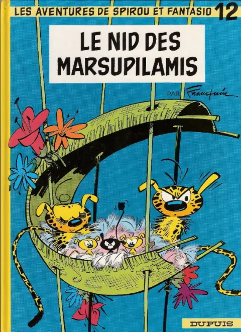 Couverture de l'album Spirou et Fantasio Tome 12 Le nid des Marsupilamis