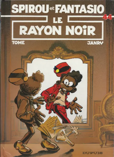 Couverture de l'album Spirou et Fantasio Tome 44 Le Rayon noir