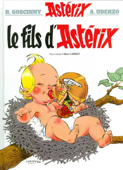 Couverture de l'album Astérix Tome 27 Le fils d'Astérix