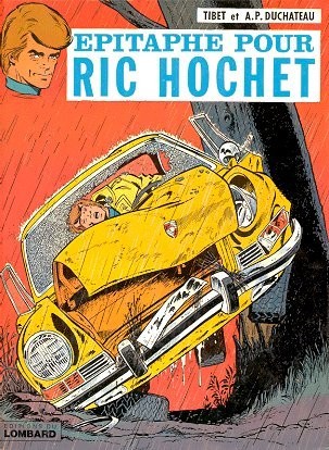 Couverture de l'album Ric Hochet Tome 17 Épitaphe pour Ric Hochet