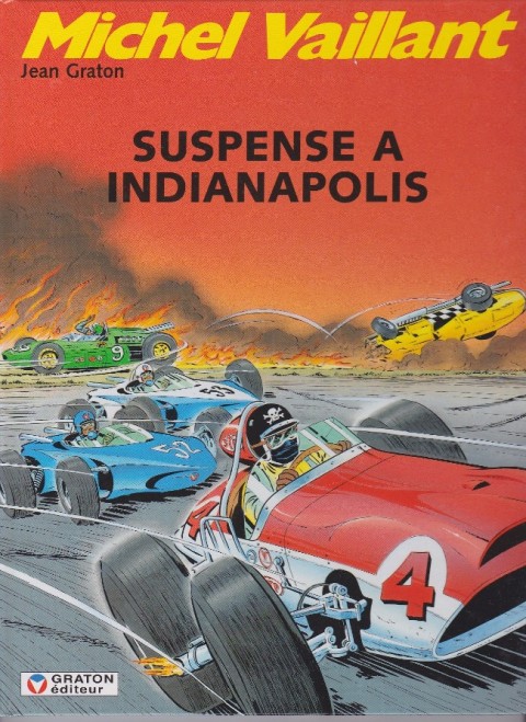 Couverture de l'album Michel Vaillant Tome 11 Suspense à Indianapolis