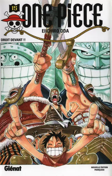 Couverture de l'album One Piece Tome 15 Droit devant !!