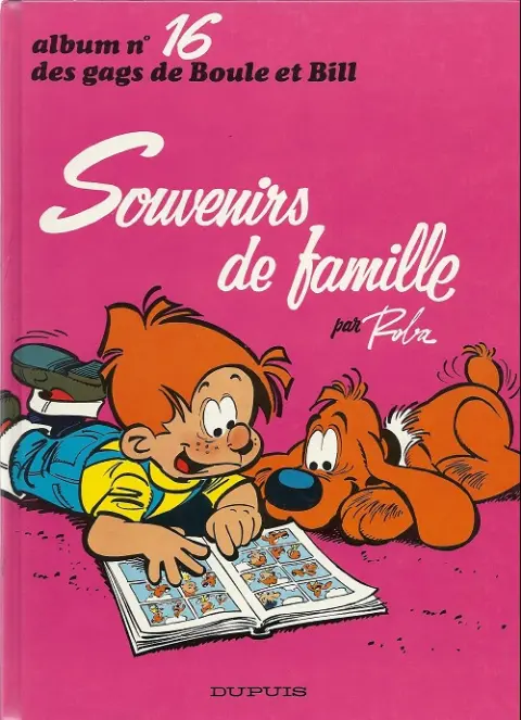 Couverture de l'album Boule & Bill Tome 16 Souvenirs de famille