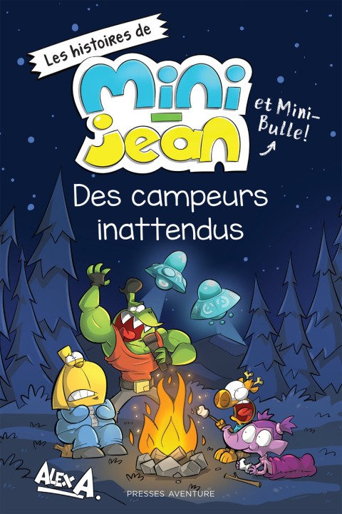 Couverture de l'album Les histoires de Mini-Jean et Mini-Bulle ! Tome 2 Des campeurs inattendus