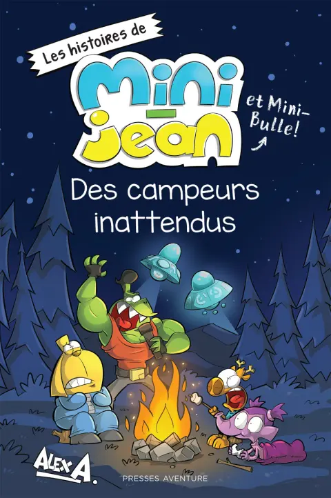 Les histoires de Mini-Jean et Mini-Bulle ! Tome 2 Des campeurs inattendus