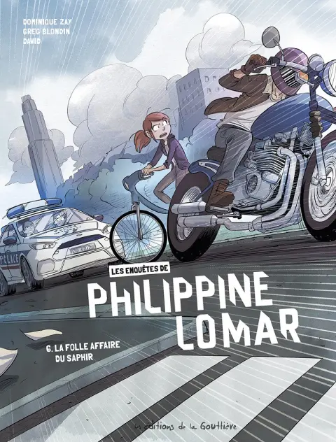 Les enquêtes polar de Philippine Lomar 6 La folle affaire du saphir