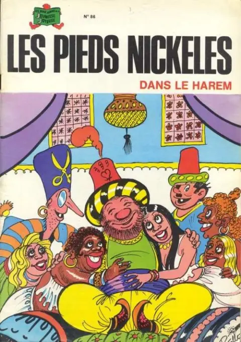 Couverture de l'album Les Pieds Nickelés Tome 86 Les pieds nickelés dans le harem