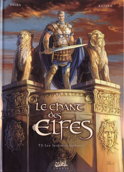 Couverture de l'album Le Chant des Elfes Tome 2 Les Invasions barbares