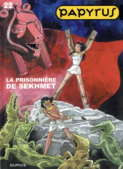 Papyrus Tome 22 La prisonnière de Sekhmet