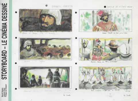 Storyboard - Le cinéma dessiné