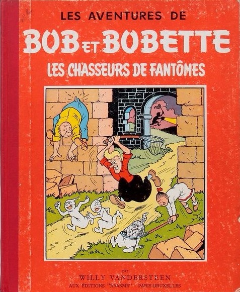 Couverture de l'album Bob et Bobette Tome 20 Les Chasseurs de Fantômes