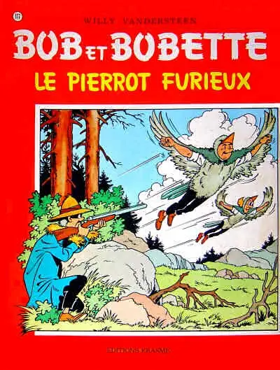 Couverture de l'album Bob et Bobette Tome 117 Le pierrot furieux