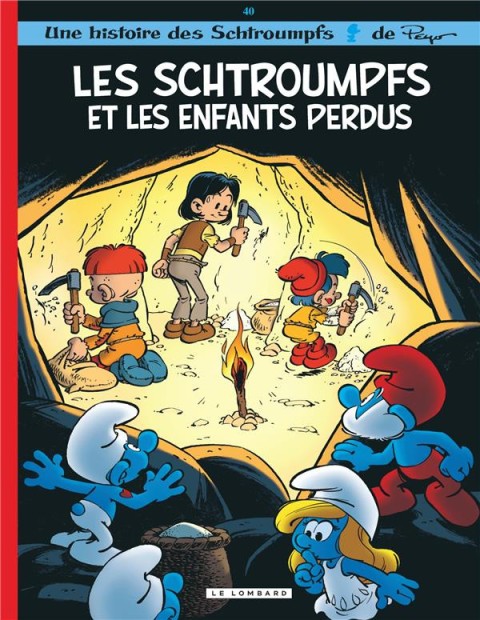 Couverture de l'album Les Schtroumpfs Tome 40 Les schtroumpfs et les enfants perdus