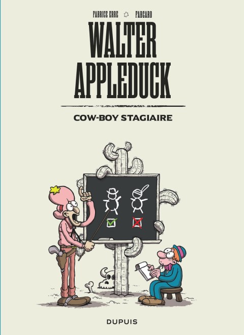 Couverture de l'album Walter Appleduck Tome 1 Cow-boy stagiaire