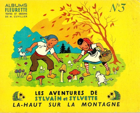Couverture de l'album Sylvain et Sylvette N° 3 Là-haut sur la montagne