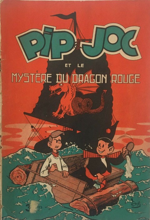 Couverture de l'album Les Aventures de Pip et Joc Pip et Joc  et le mystère du dragon rouge