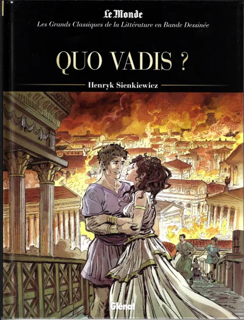 Couverture de l'album Les Grands Classiques de la littérature en bande dessinée Tome 30 Quo Vadis ?