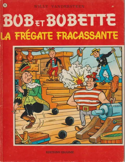 Couverture de l'album Bob et Bobette Tome 95 la frégate fracassante