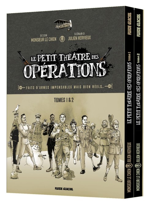 Couverture de l'album Le petit théâtre des opérations Tomes 1 & 2