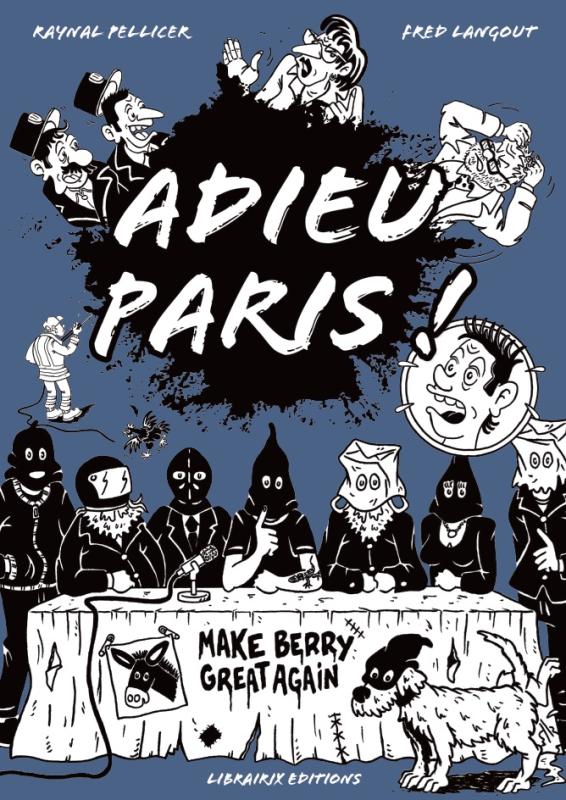 Couverture de l'album Adieu Paris ! Make Berry Great Again