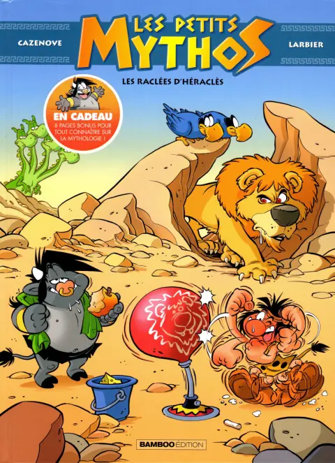 Couverture de l'album Les Petits Mythos Tome 7 Les raclées d'Héraclès