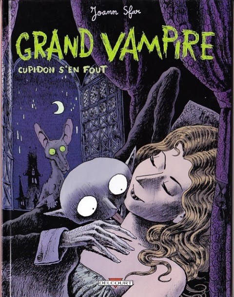 Couverture de l'album Grand vampire Tome 1 Cupidon s'en fout