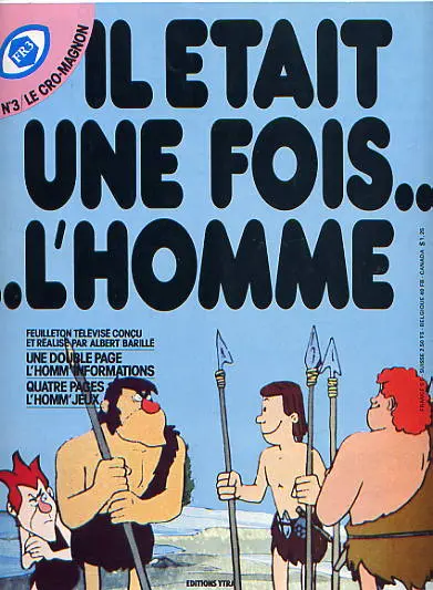 Il était une fois... l'homme Tome 3 Le Cro-Magnon