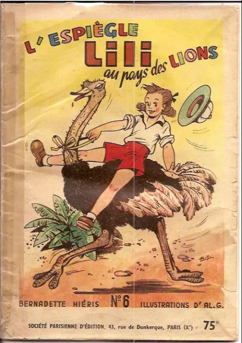 Lili Tome 6 L'espiègle Lili au pays des lions