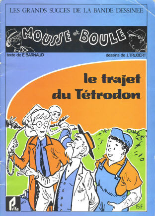 Couverture de l'album Mousse et Boule Tome 3 Le trajet du Tétrodon
